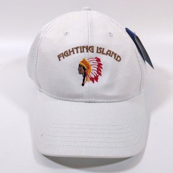Fighting Island Detroit Canada Mesh Strapback Hat Cap NWT New tags 2012 Fersten - Picture 1 of 7